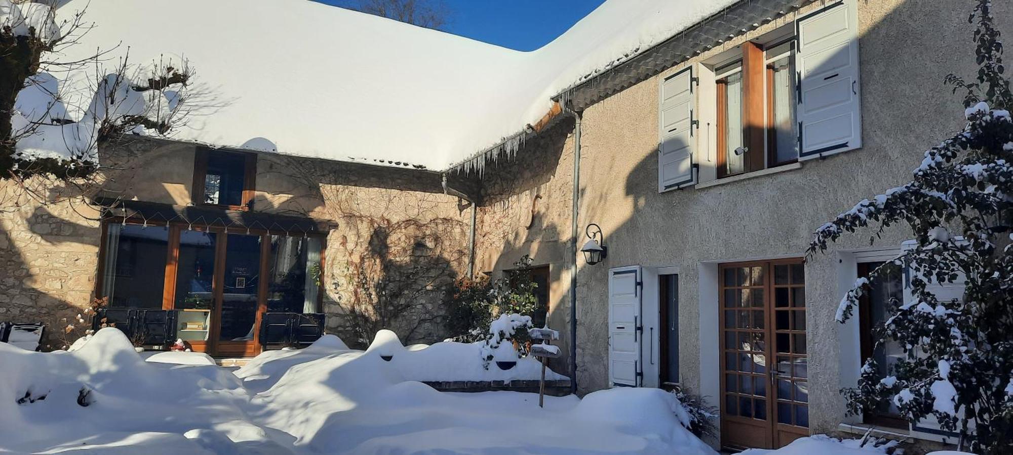 Les Vagabonds Du Mont Bed & Breakfast Chichilianne Exterior foto